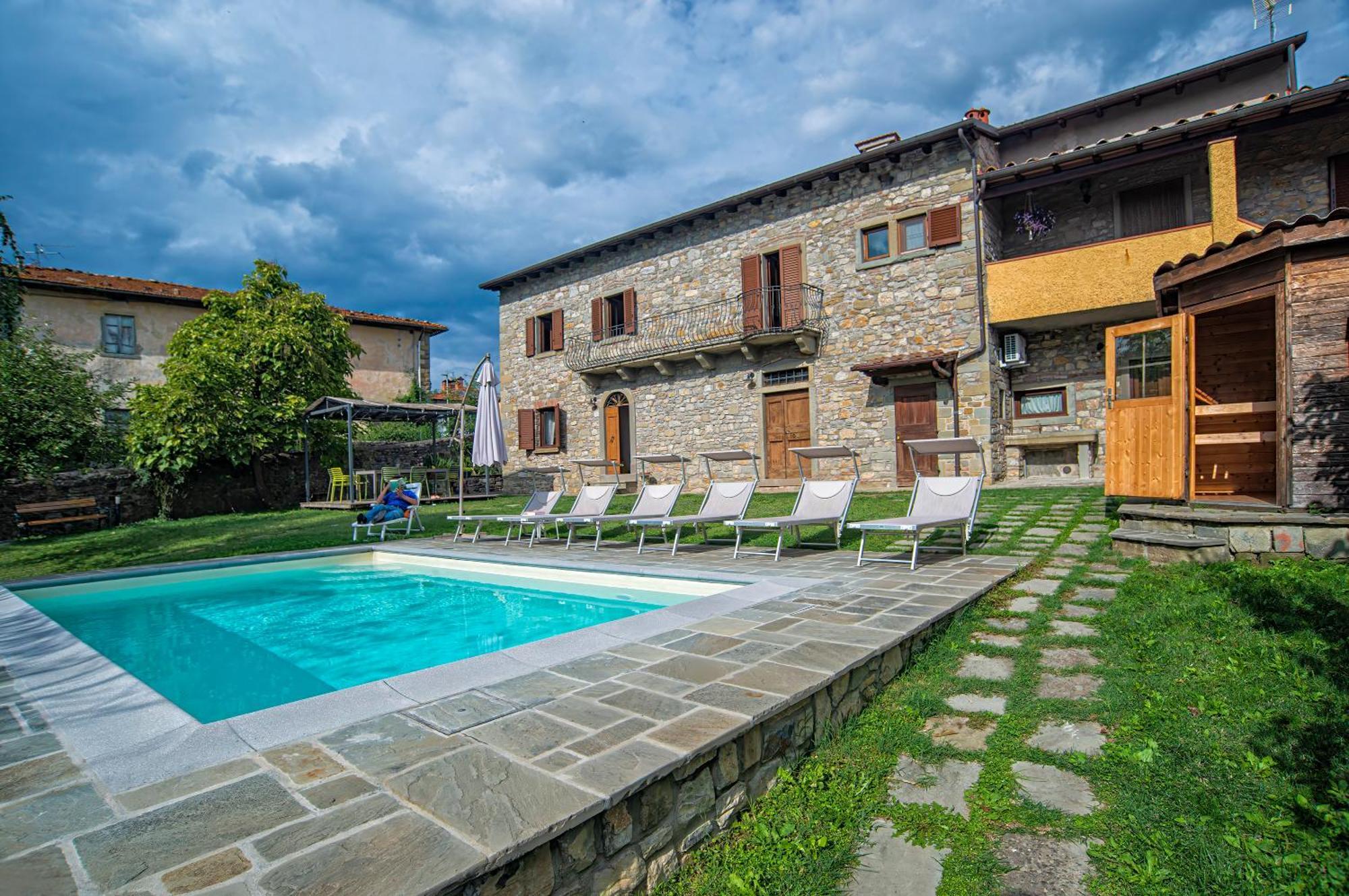 “Da Paolino” Villa Borgo alla Collina Exteriör bild
